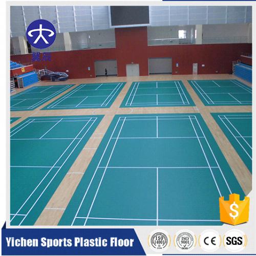 羽毛球場PVC塑膠地板 羽毛球場PVC塑膠地板